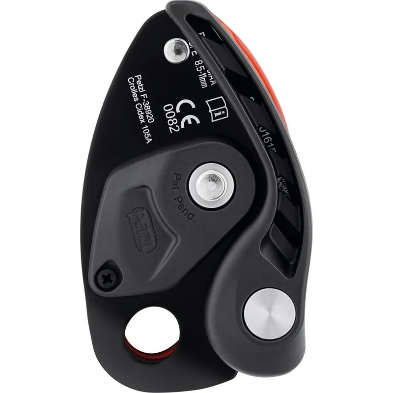 Petzl Neox Halbautomat Sicherungsgerät schwarz