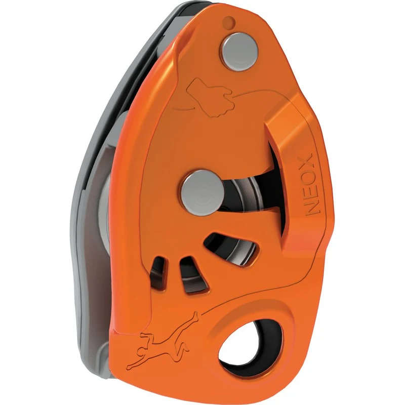 Petzl Neox Halbautomat Sicherungsgerät orange