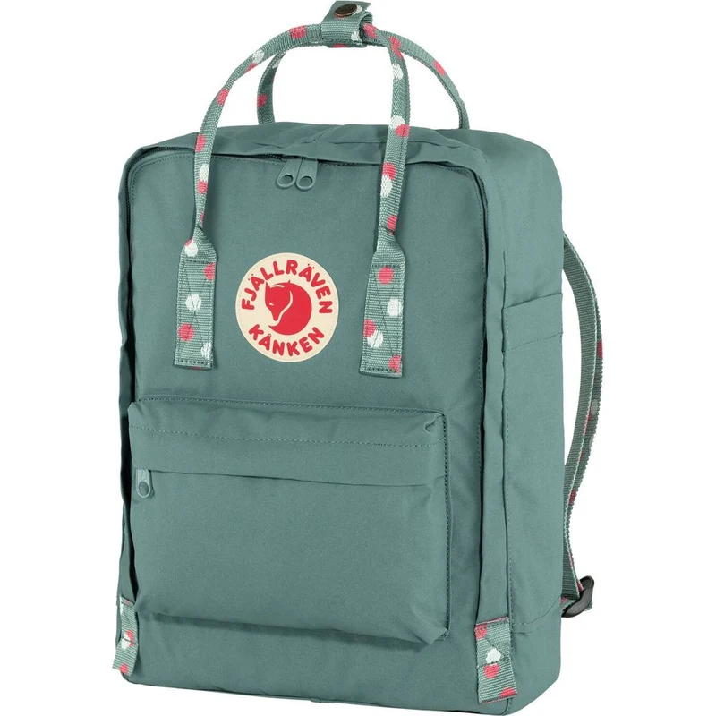 Fjällräven Kånken Rucksack frost green confetti patter