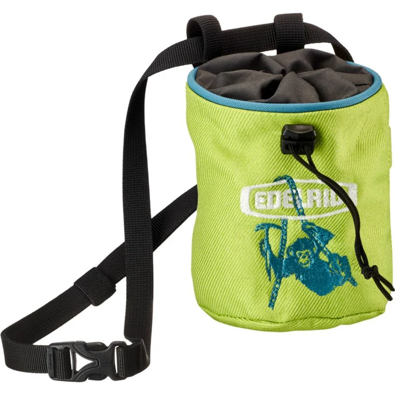 Edelrid Muffin Kinder Chalk Bag chute green