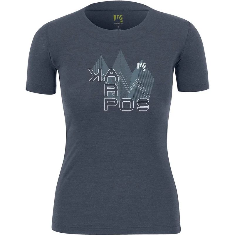 Karpos Gusela Merino Damen T-Shirt ombre blue