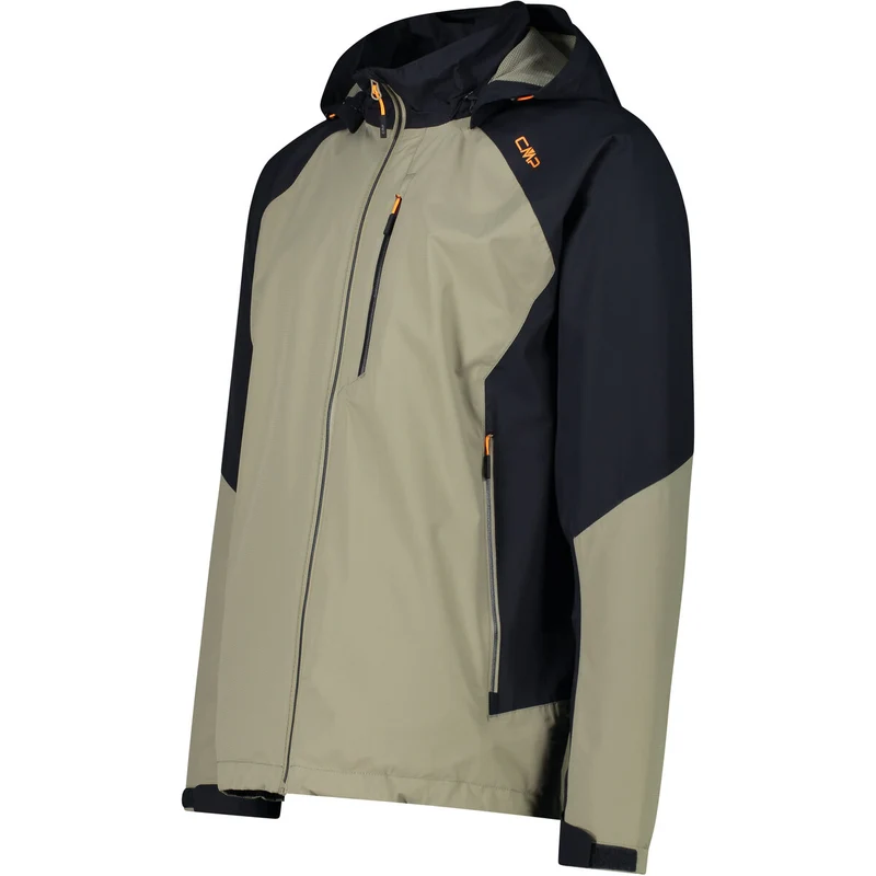 CMP MAN JACKET ZIP HOOD Herren Funktionsjacke SAGE