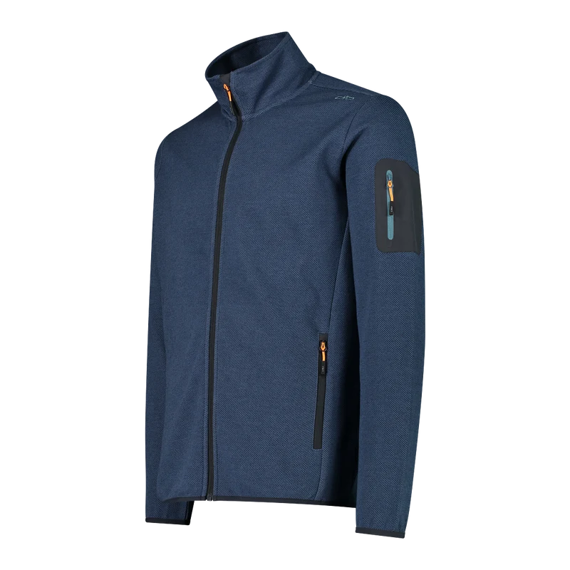 CMP MAN JACKET Fleecejacke mit Knit-Tech-Fleece