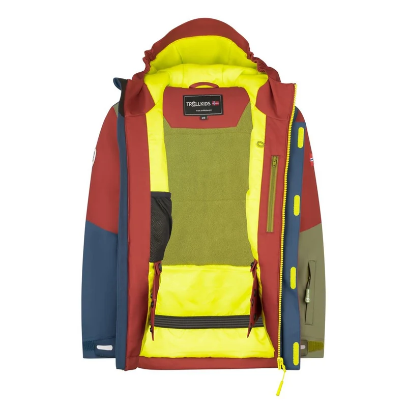 Trollkids Kids Hallingdal Jacket carmin red Kinder