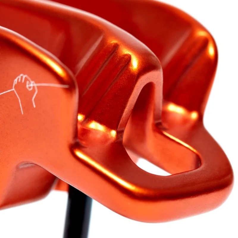 Mammut Wall Alpine Belay orange Sicherungsgerät