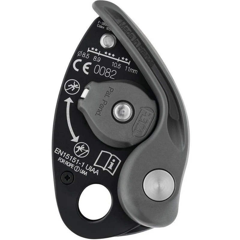 Petzl Grigri+ Halbautomat gray Sicherungsgerät