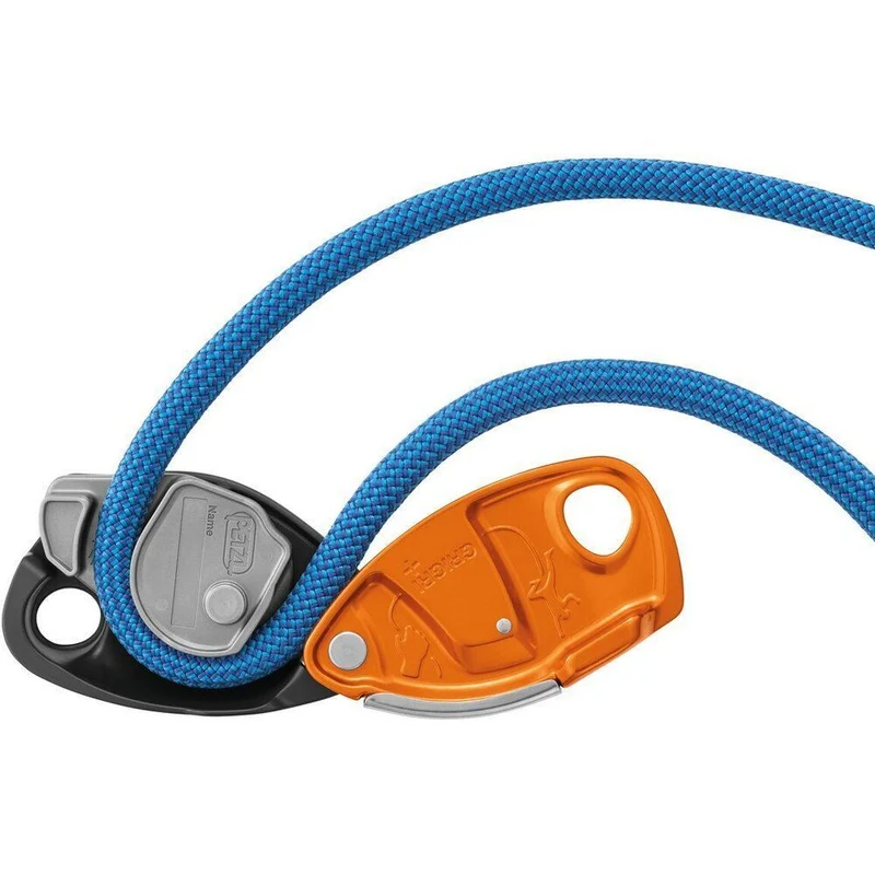 Petzl Grigri+ Halbautomat orange Sicherungsgerät