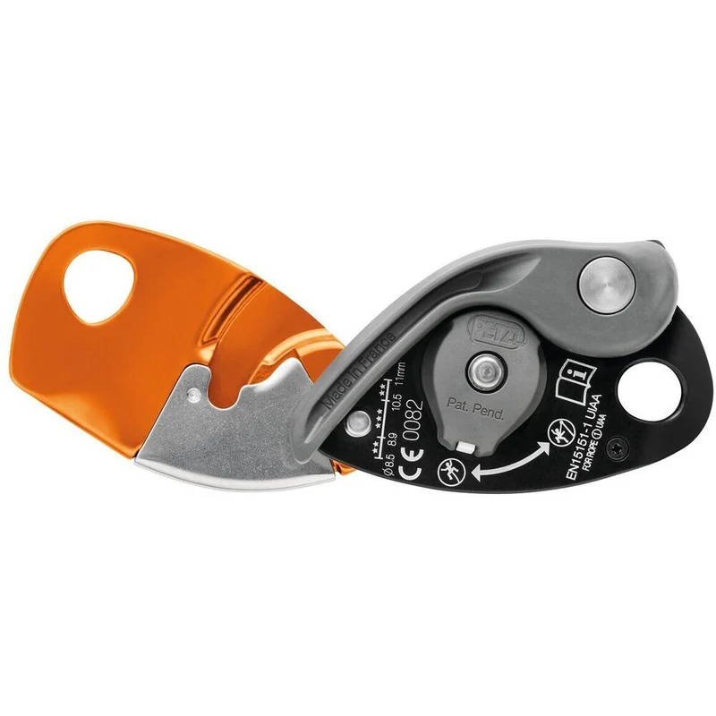 Petzl Grigri+ Halbautomat orange Sicherungsgerät