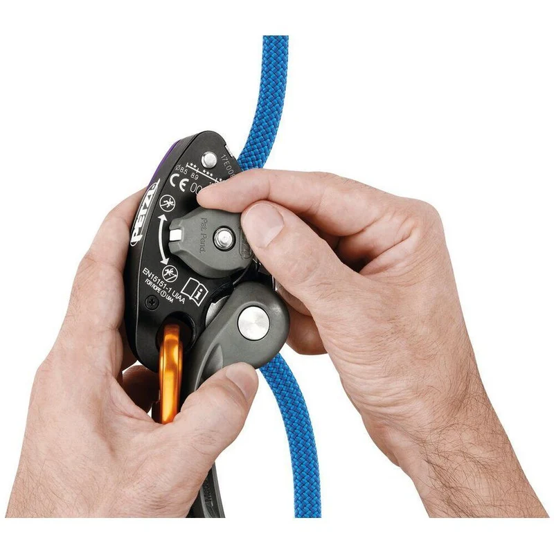 Petzl Grigri+ Halbautomat violet Sicherungsgerät