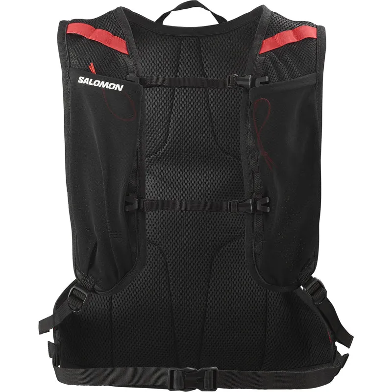 SALOMON CROSS 8 Trailrunning Rucksack 8L Weiß/Schwarz/Rot