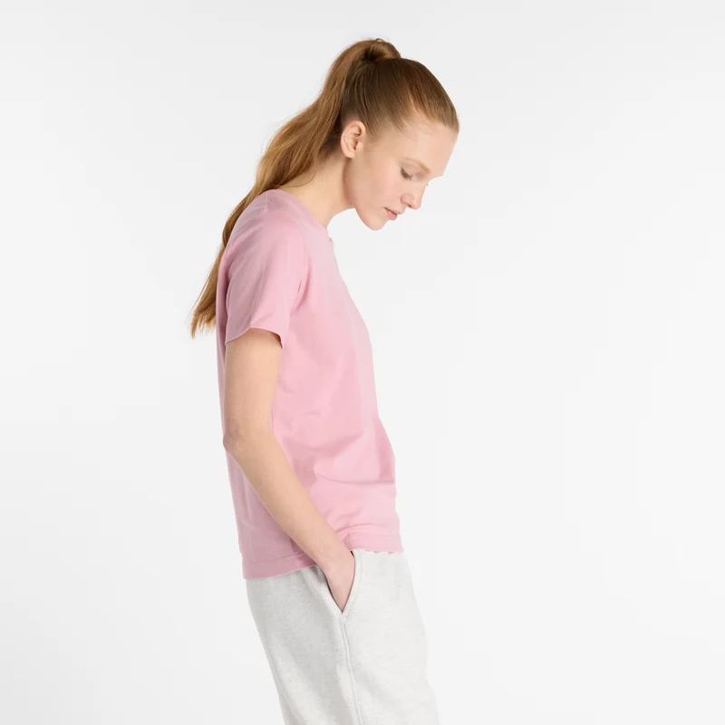 NEW BALANCE Womens Lifestyle S/S Top – Sportmode Damen