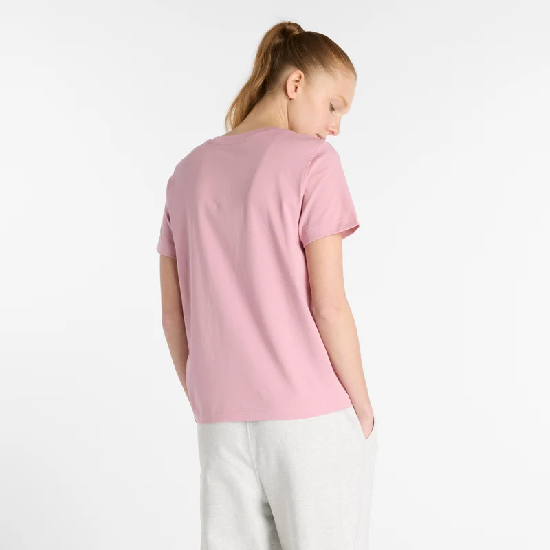 NEW BALANCE Womens Lifestyle S/S Top – Sportmode Damen