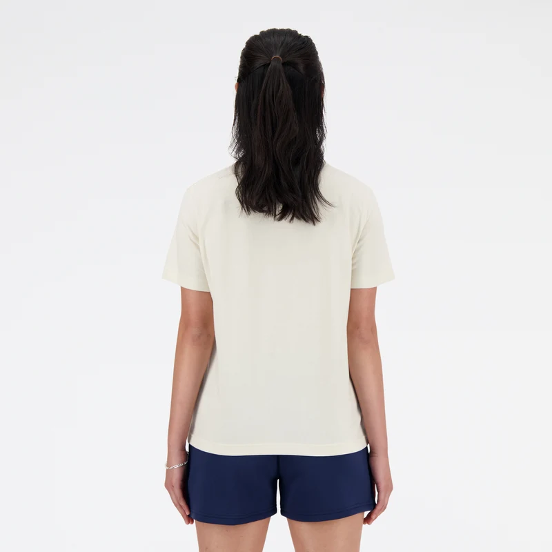 NEW BALANCE Womens Lifestyle S/S Top – Sportmode Damen