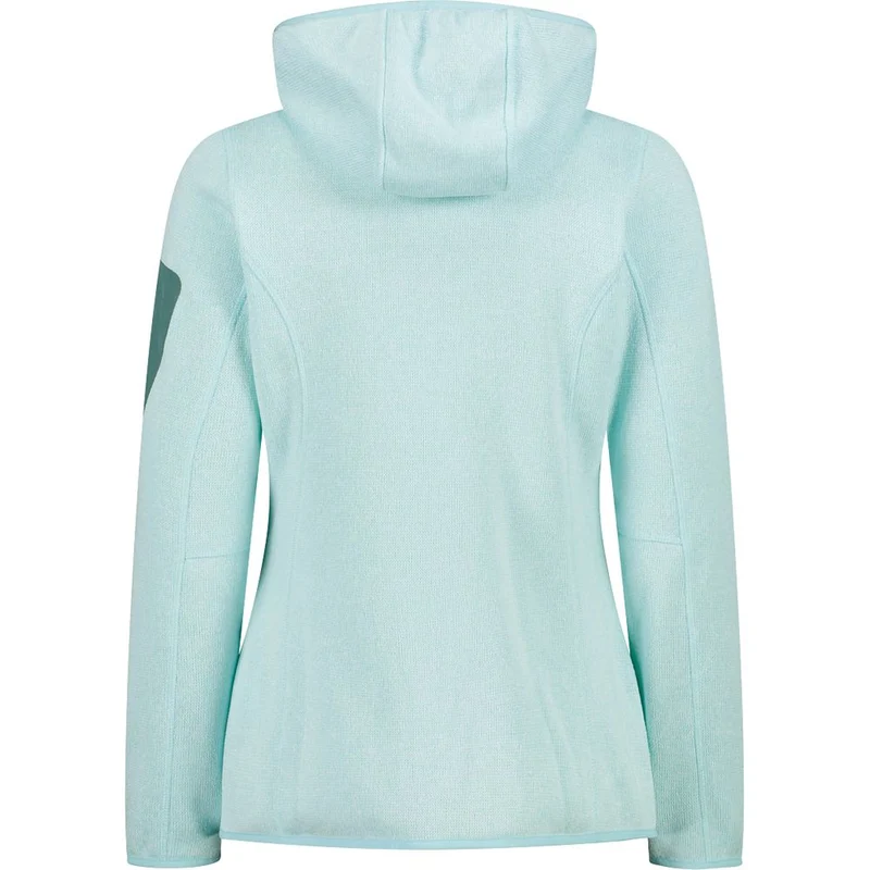 CMP Fix Hood Damen Fleecejacke opale bianco