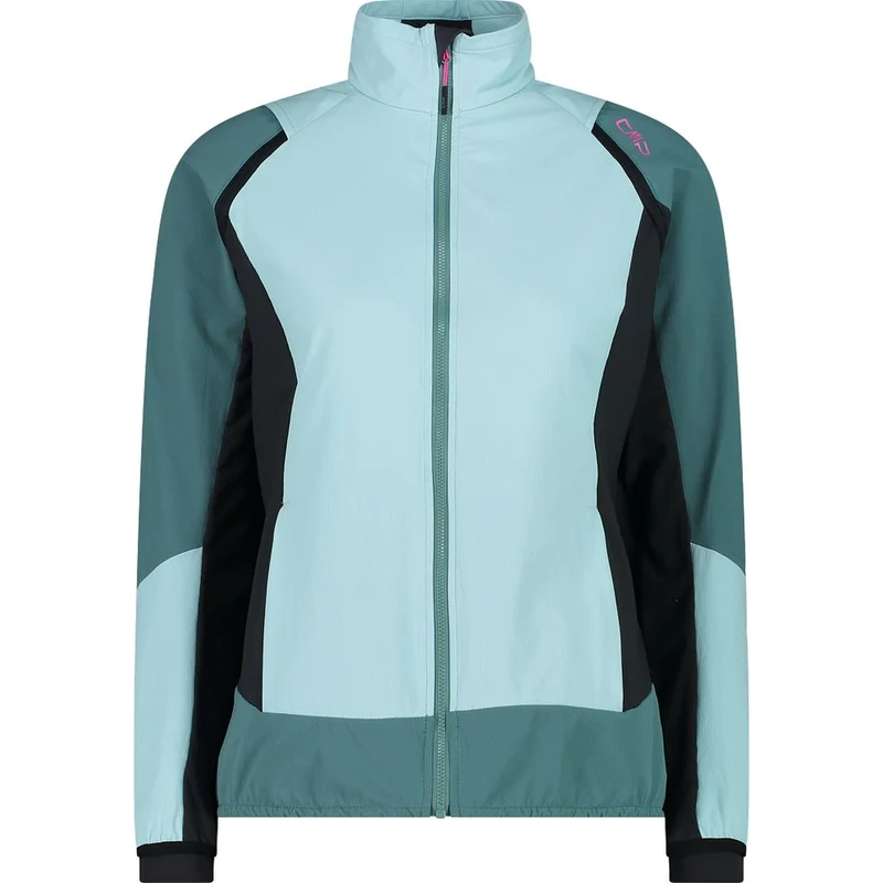 CMP Damen Jacke mit abnehmbaren Ärmeln opale