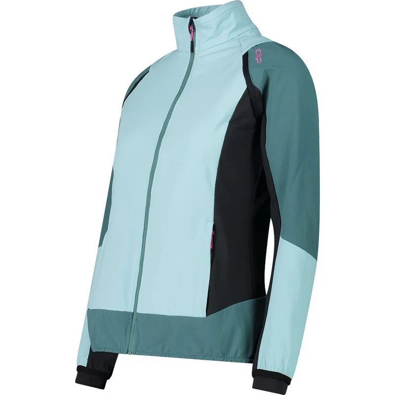 CMP Damen Jacke mit abnehmbaren Ärmeln opale