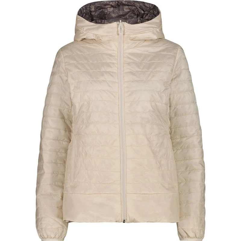 CMP Reverse Fix Hood Damen Isolationsjacke vaniglia terra