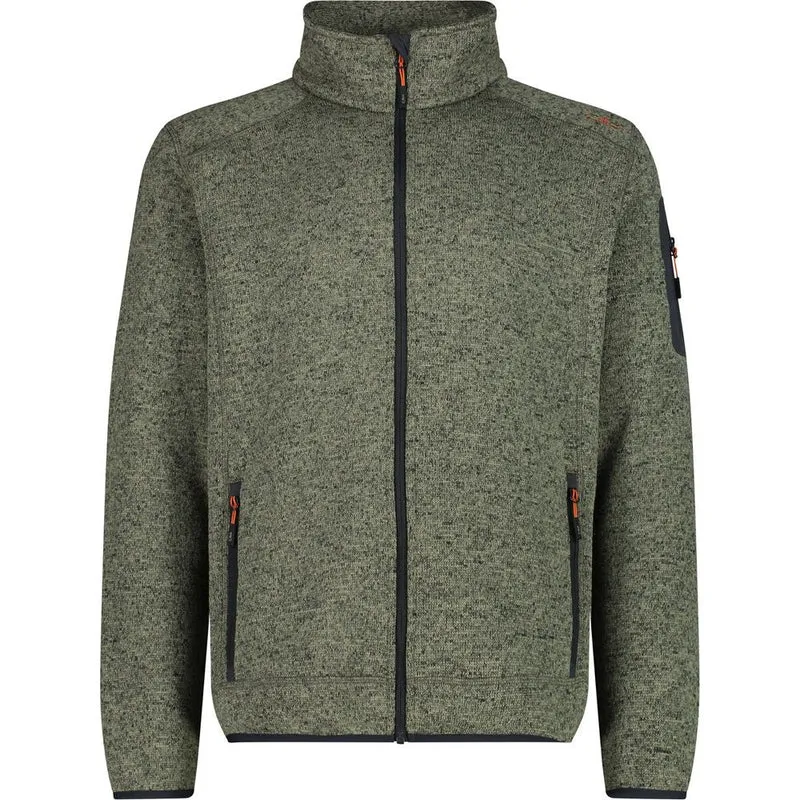 CMP Herren Fleecejacke sage antracite