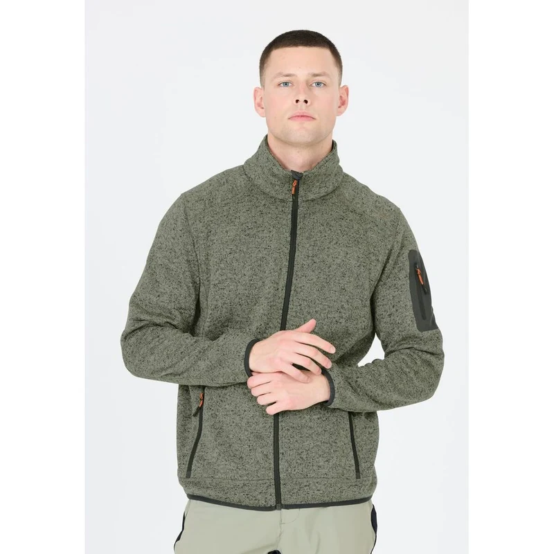 CMP Herren Fleecejacke sage antracite