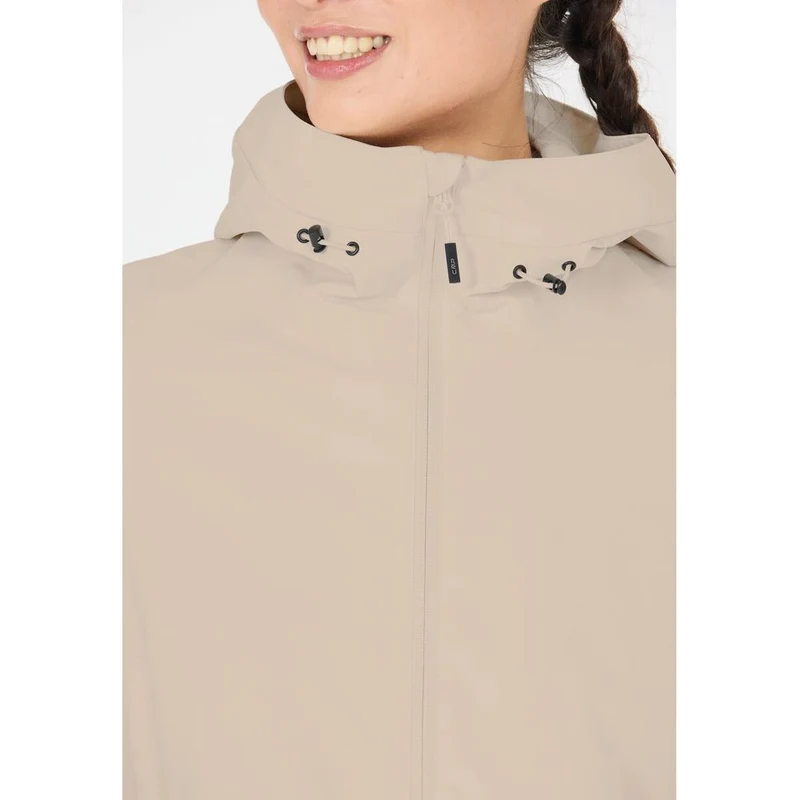 CMP Fix Hood Damen Regenjacke vaniglia