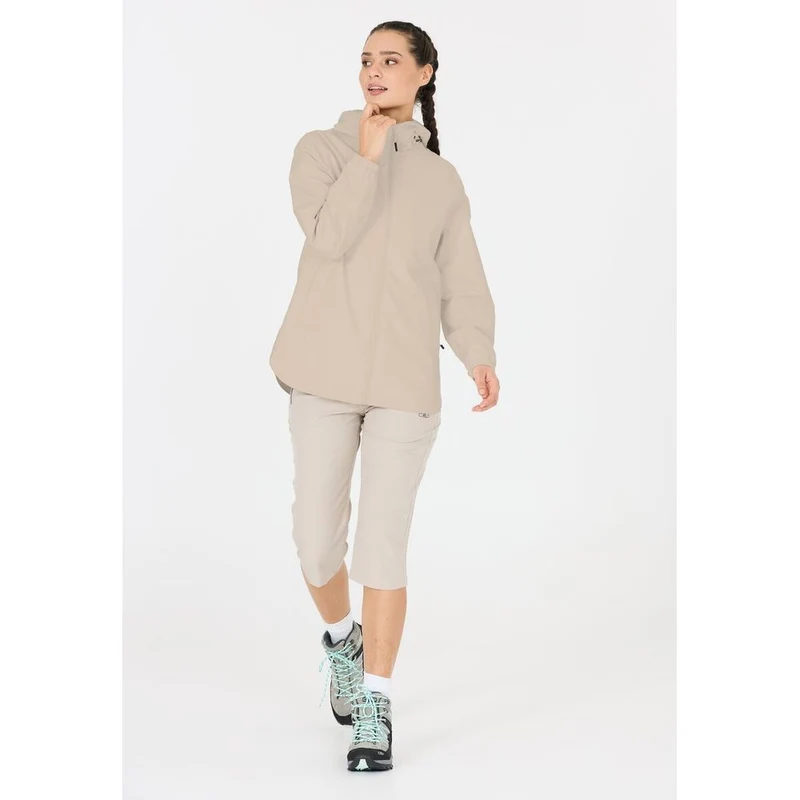 CMP Fix Hood Damen Regenjacke vaniglia