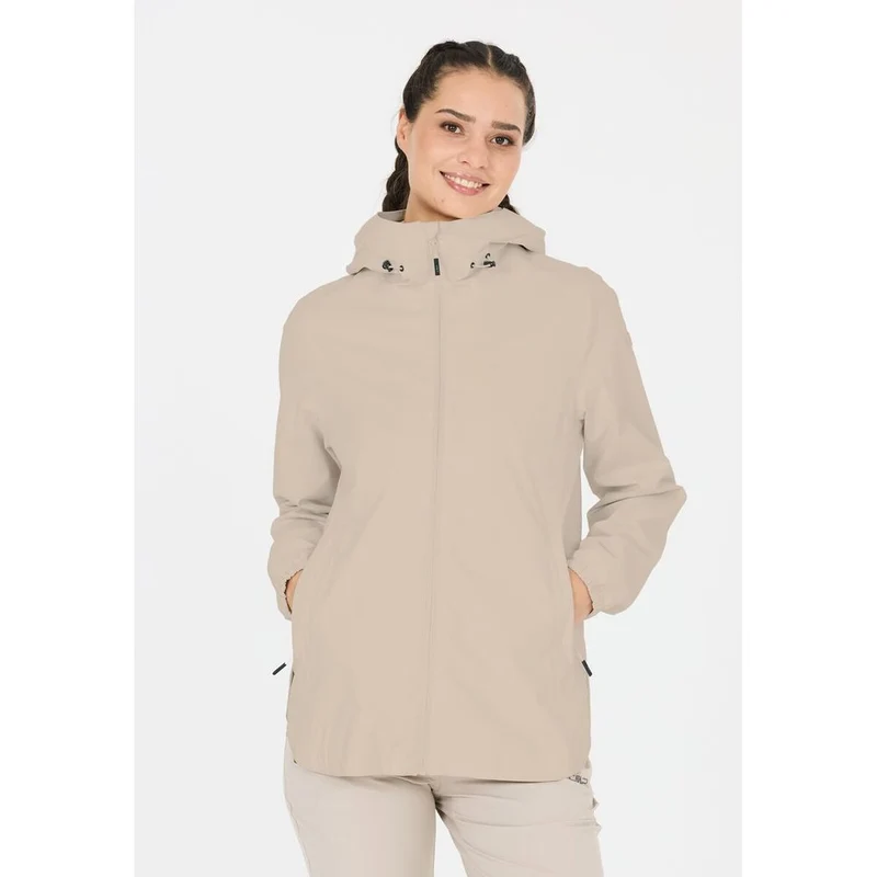 CMP Fix Hood Damen Regenjacke vaniglia