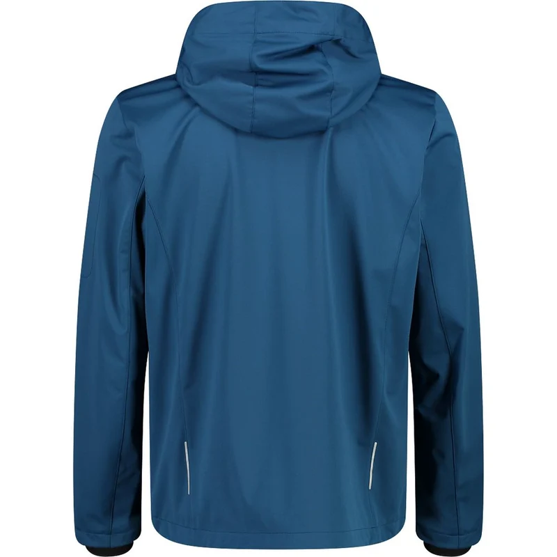 CMP Zip Hood Herren Softshelljacke ocean