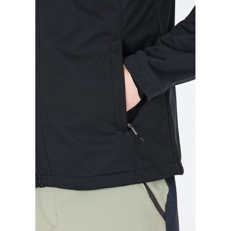 CMP Zip Hood Herren Softshelljacke antracite sage