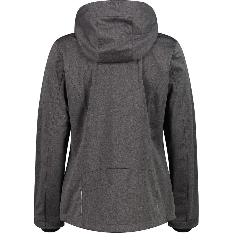 CMP Zip Hood Damen Softshelljacke terra mel