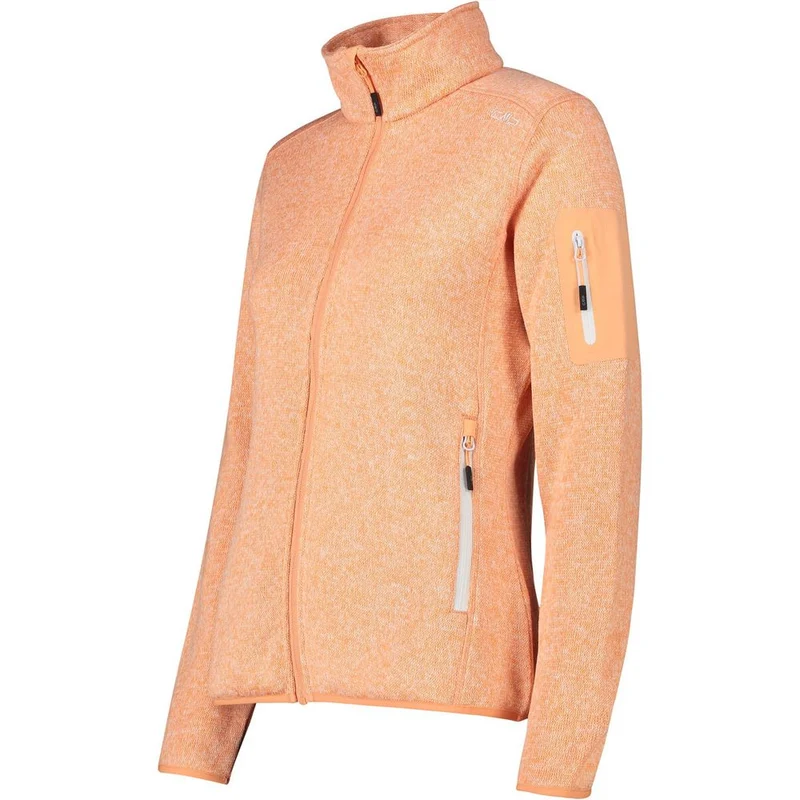 CMP Damen Fleecejacke salmone bianco