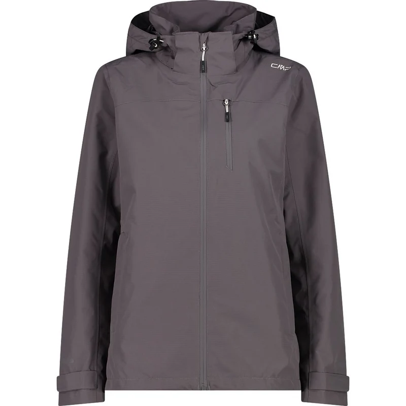 CMP Zip Hood Damen Regenjacke terra