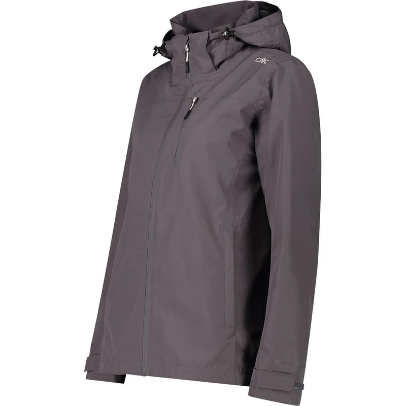CMP Zip Hood Damen Regenjacke terra