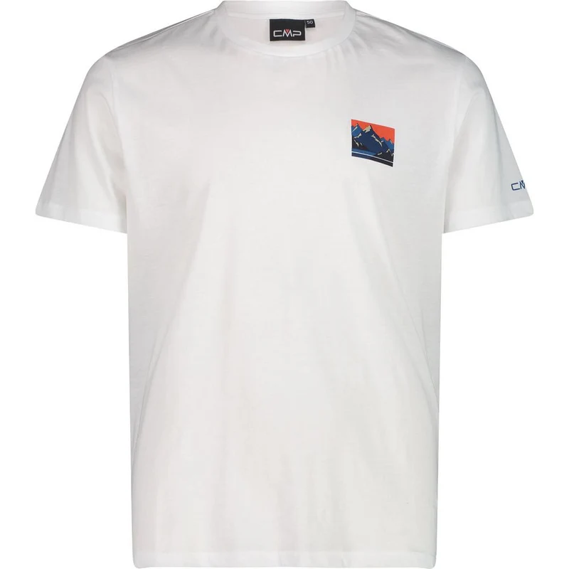 CMP Herren T-Shirt bianco