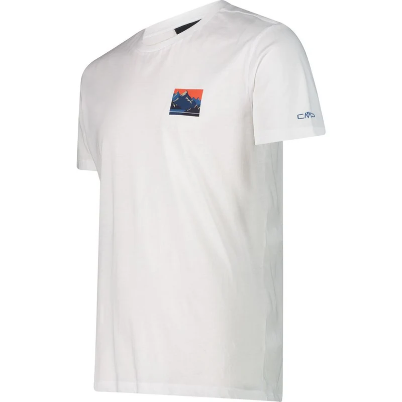 CMP Herren T-Shirt bianco