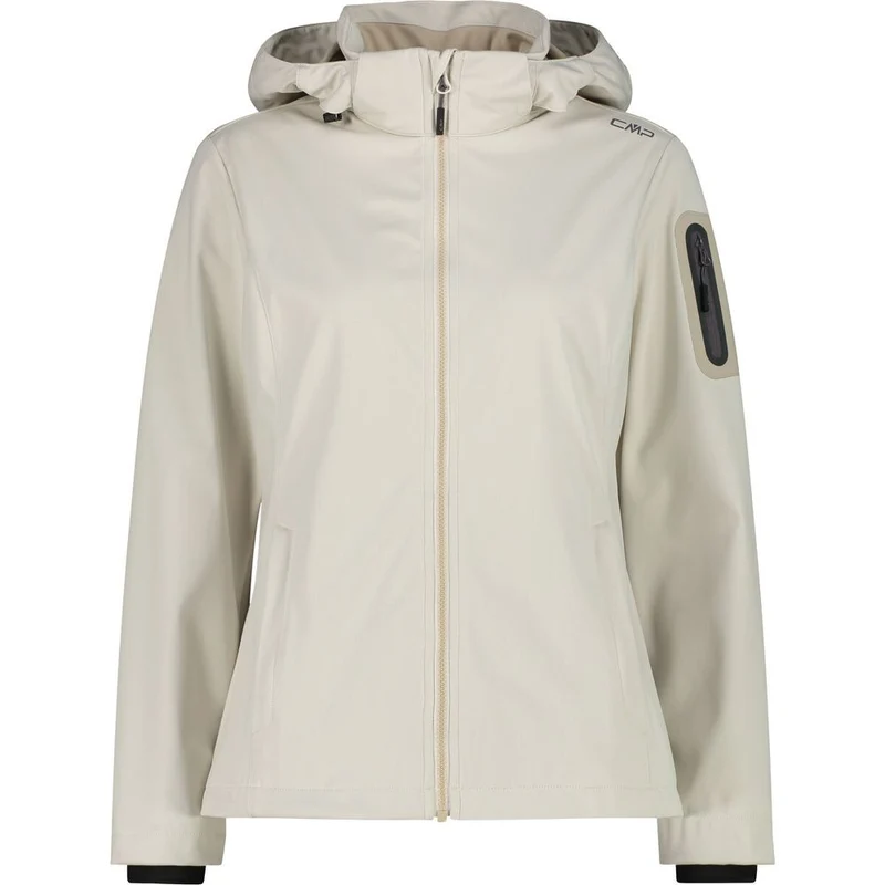 CMP Zip Hood Damen Softshelljacke vaniglia