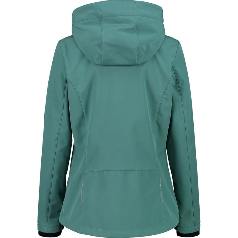 CMP Zip Hood Damen Softshelljacke agave
