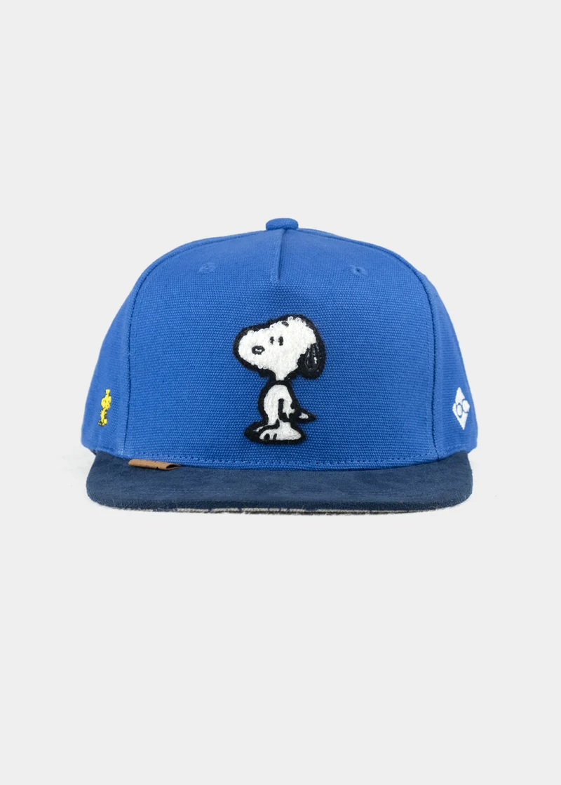 BAVARIAN CAPS PEANUTS Snoopy Cap mit Frottee & Comic Print