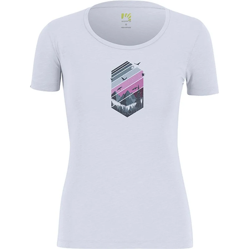 Karpos Valley Damen T-Shirt bright white bloom