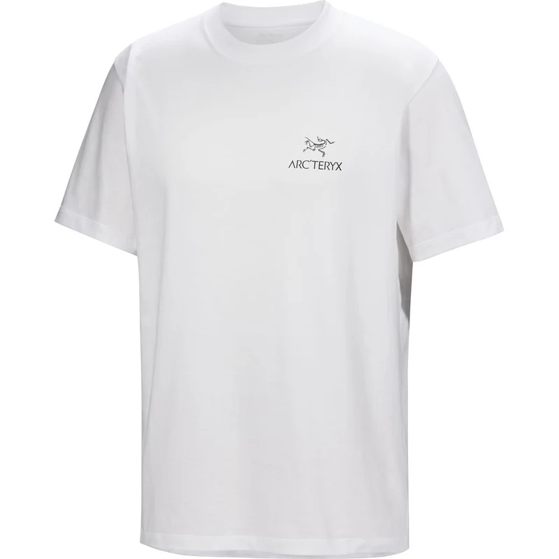 Arcteryx Kragg SL Cotton Bird Herren T-Shirt white light-black
