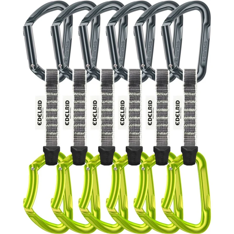 Edelrid Pure Set Sixpack 6er Express-Set slate oasis