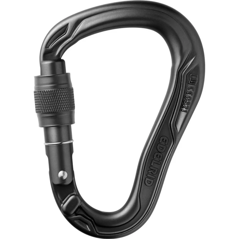 Edelrid Hms Bullet Screw HMS-Karabiner black