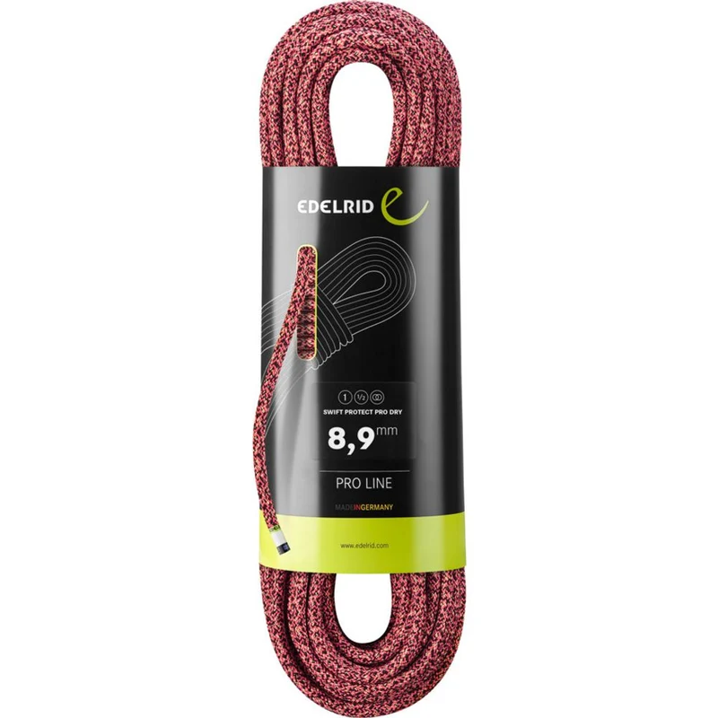 Edelrid Swift Protect Pro Dry 8,9mm Kletterseil night fire