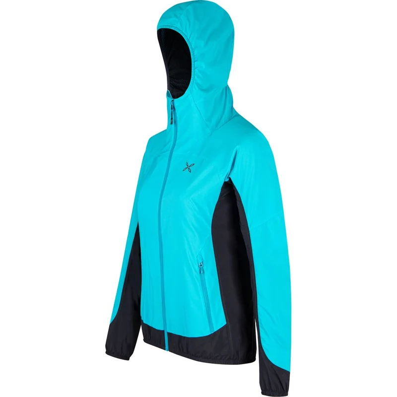 Montura Rise Octa Hooded Damen Isolationsjacke turquoise antracite