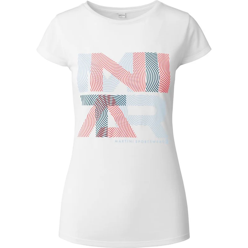 Martini Sportswear Highventure Damen T-Shirt white punch