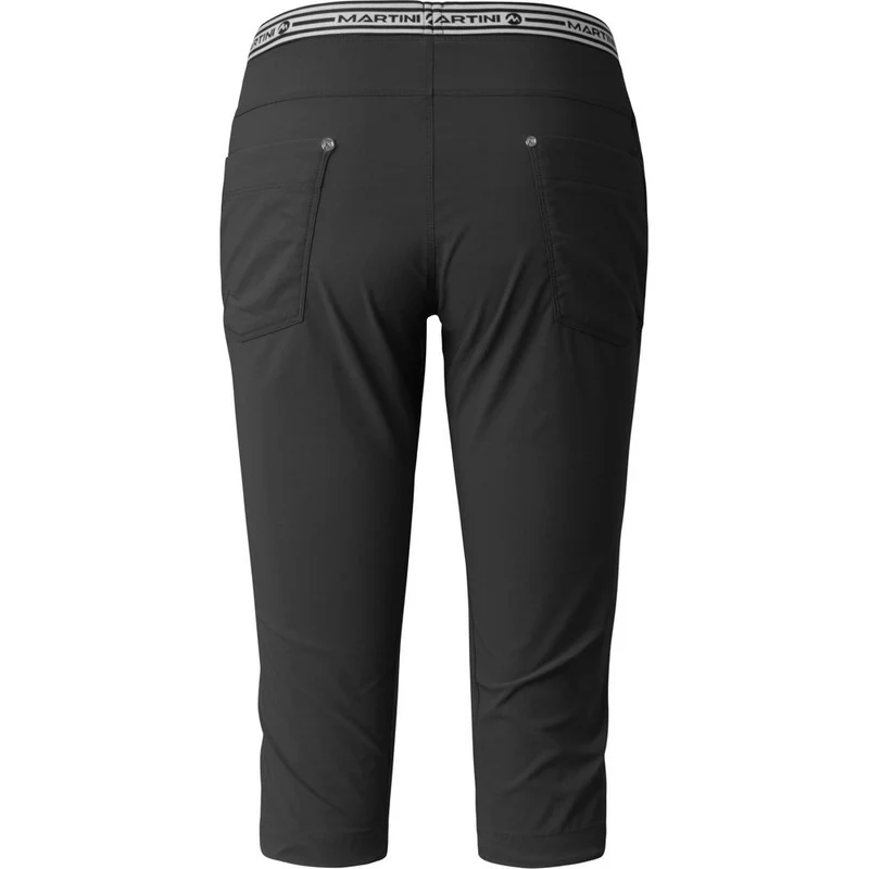 Martini Sportswear Via Capri Damen Dreiviertel Hose black