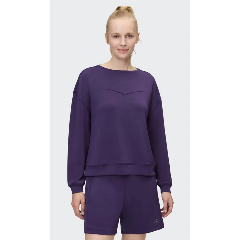 Venice Beach April Sweatshirt eggplant