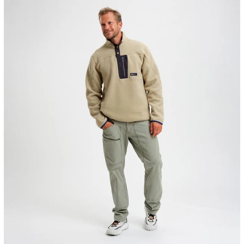 E11 Canyon Pile Fleece safari Herren Pullover