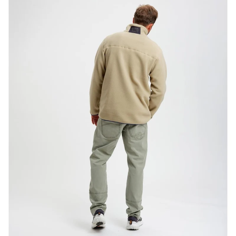 E11 Canyon Pile Fleece safari Herren Pullover