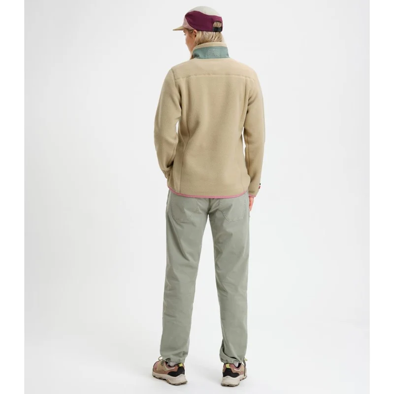 E11 Canyon Pile Fleece safari Damen Pullover