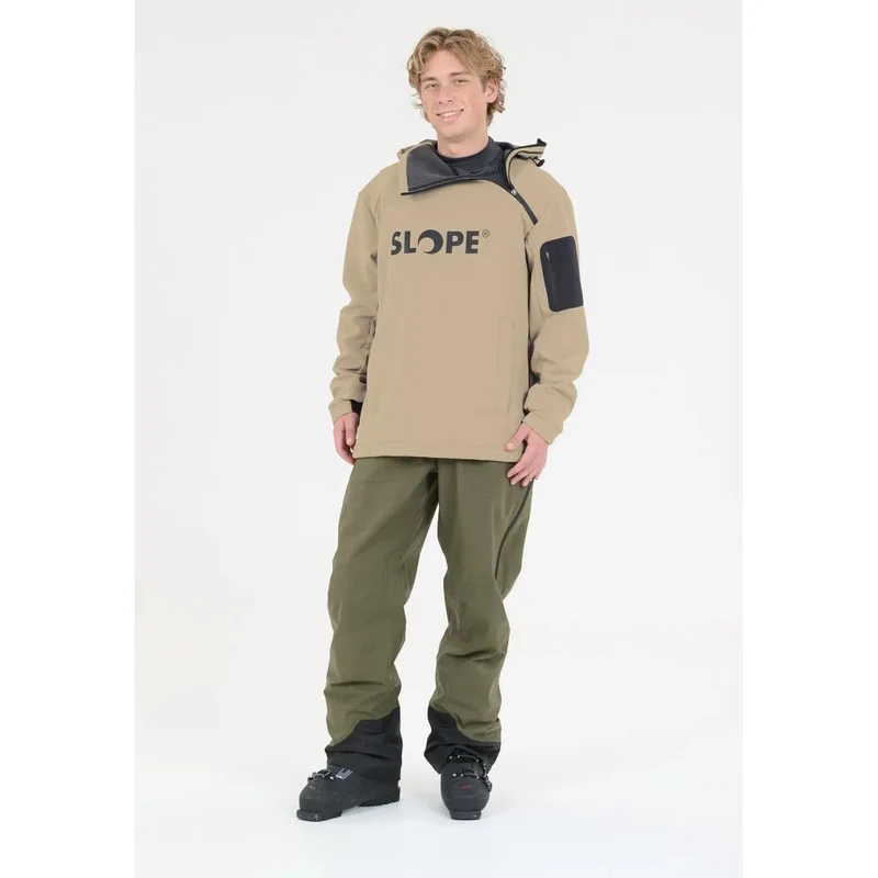 Slope Fletcher Softshell-Jacket Men roasted cashew